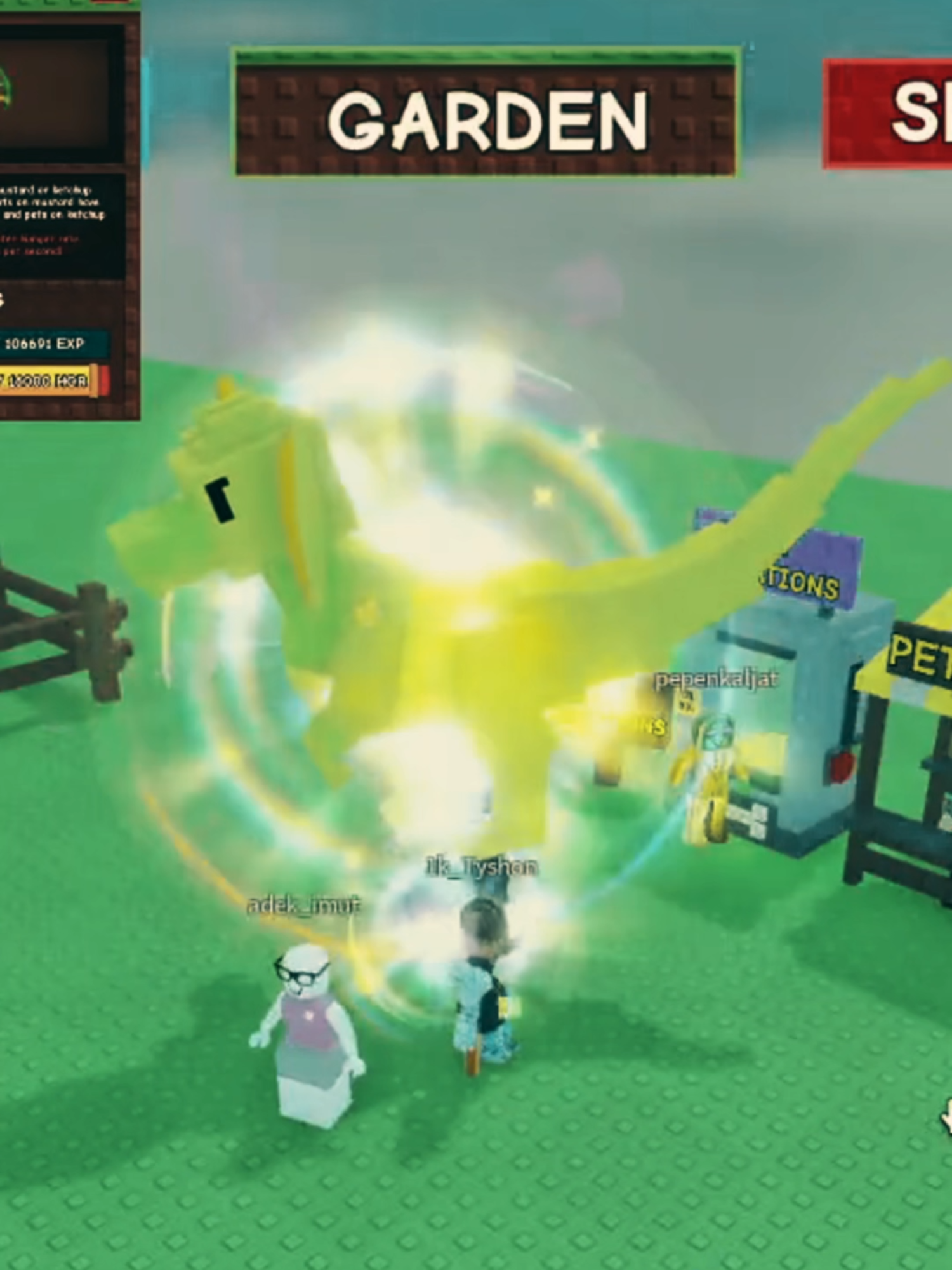 Offer my doubled rainbow dilo #growagarden #roblox