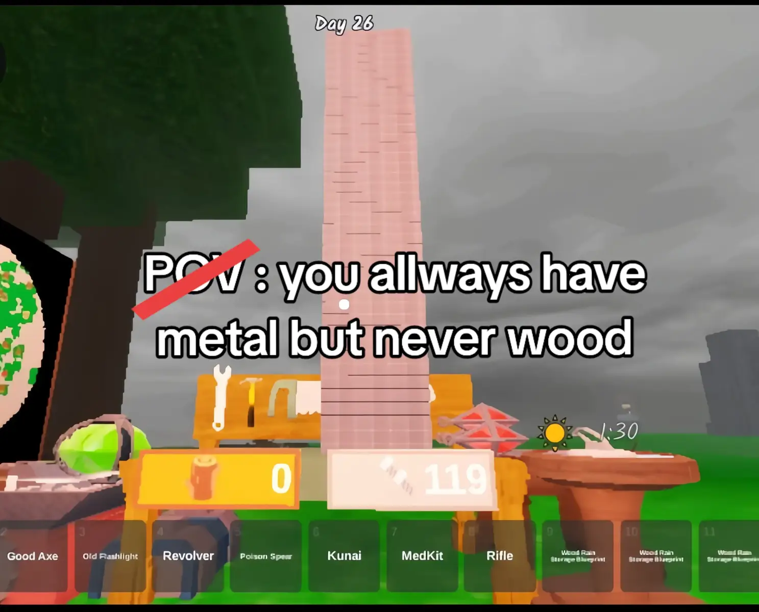 #viral #99nightsintheforest #relatable #fyp #roblox 
