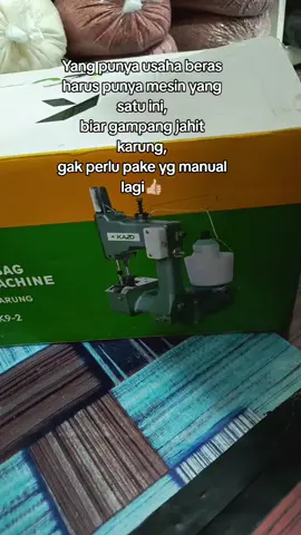 wajib punya alat satu ini buat jahit karung #mesinjahit #mesinjahitkarung 