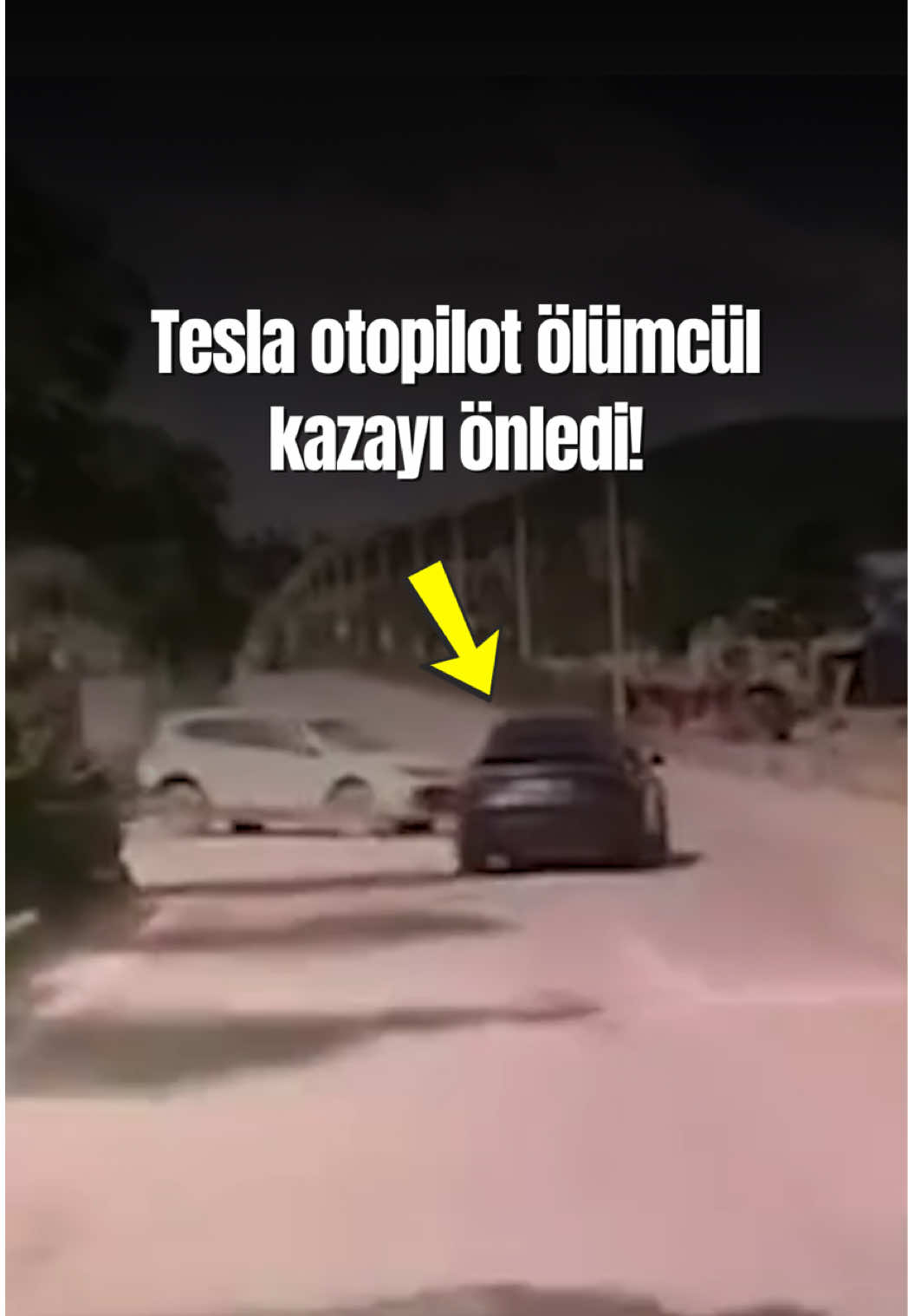Tesla otopilotu ölümcül kazayı önledi!