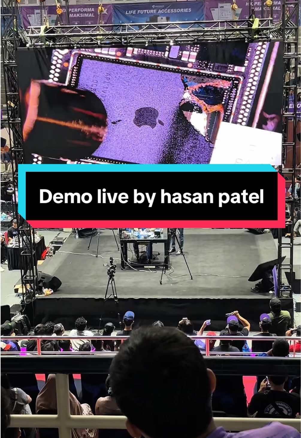 Proses pergantian ram iPhone by hasan patel from India   Cgc Indonesia 2025  #cgc #indonesia #cgcchampionship #ram #iphone 