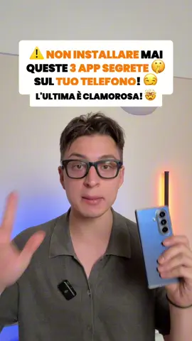 😏 3 APP SEGRETE .. DA USARE SUBITO! Queste 3 app sono fondamentali per la tua sicurezza. Ma l'ultima è la migliore! --- ##gbrtech##Tech##tecnologia##digitale##innovazione##smartphone##privacy##sicurezza