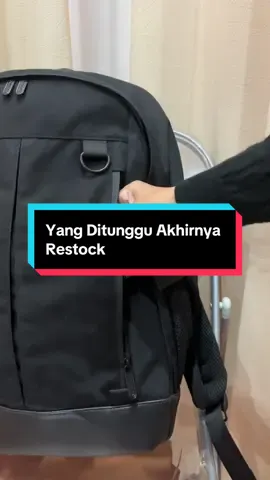 yang ditunggu akhirnya restock🔥 Backpack Hiro banyak dicari karena udah 100% tahan air dan anti bara api #albaproject #tasransel #taslaptop 