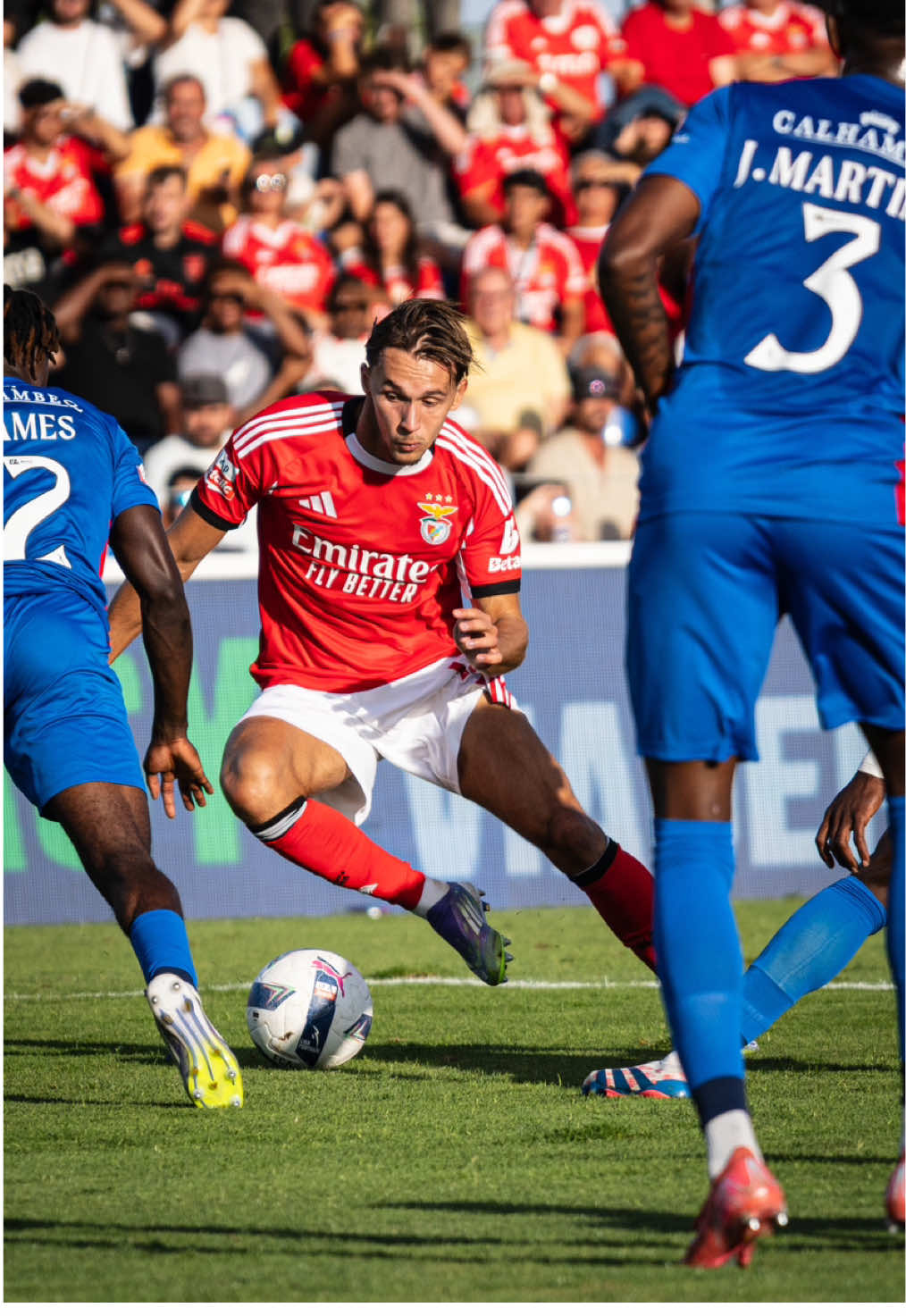 A dança de Amar Dedic em Alverca 🕺⚽️  @SLBenfica  #benfica #ligaportugal #fly #dedic #slbenfica 