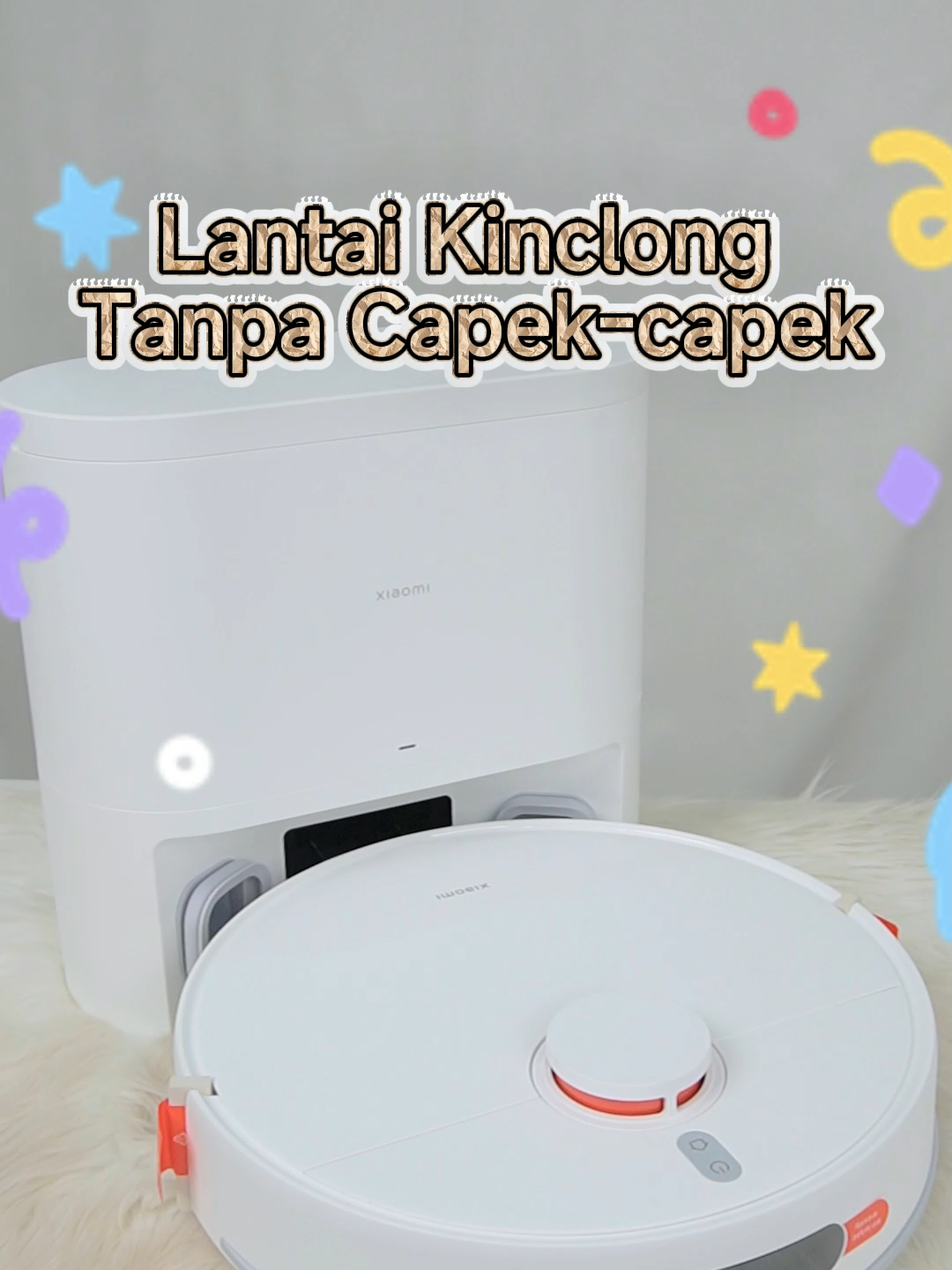 Move on dari nyapu dan ngepel yang bikin capek, saatnya beralih ke asisten pintar dari xiaomi robot vacuum H40 #xiaomi #xiaomiindonesia #rekomendasirobotvacuumcleaner