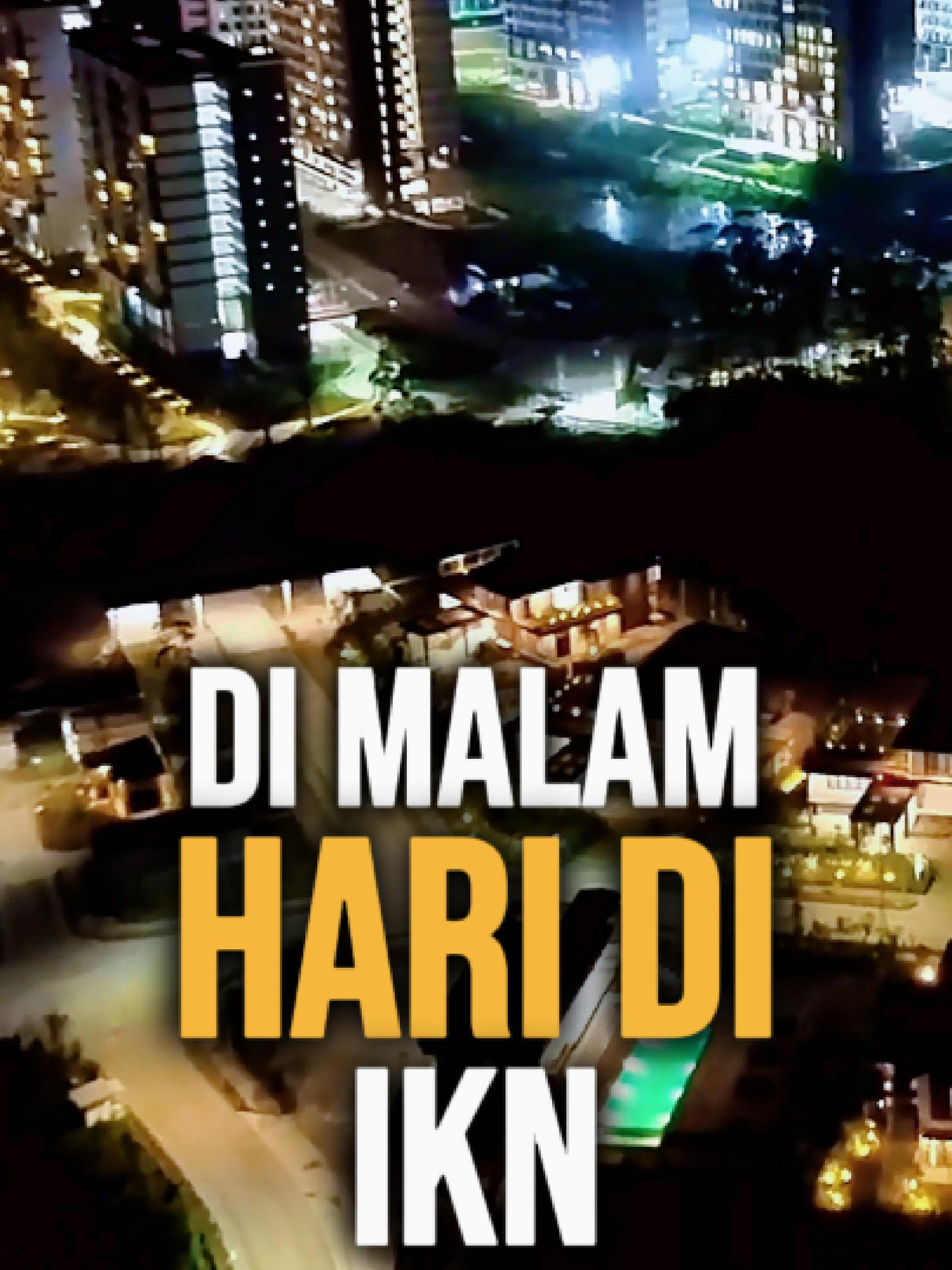 Jalur pedestrian dihiasi lampu taman dan area duduk yang membuat suasana terasa nyaman untuk berjalan kaki#indonesiamaju #ikn #nusantarabaruindonesiamaju🇮🇩🇮🇩 #architektur #istanagaruda #istananegara