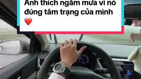 Anh Thích Ngắm Mưa bởi vì nó đúng tâm trạng của Mình, anh thích ngắm trời, ngắm sao bởi vì nó mênh Mông như những suy nghĩ của anh. Anh thích ngắm em bởi vì Em có đôi mắt xinh, một tâm hồn đẹp, và một khuân mặt dễ thương ❤️#độclaptudo #việtnam #tinhyeu #tâmtrạng #buồn 