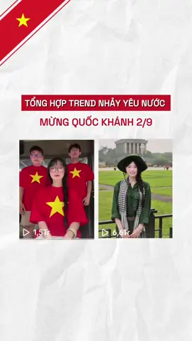 4 trend nhảy 2/9 yêu nước cho các ní hưởng ứng Lễ Diễu Binh A80 mừng Quốc Khánh nè. Lưu lại rồi đu trend liền để hoà cùng niềm vui Tết độc lập và viral ầm ầm nha #ecomobi #2thang9 #dieubinha80 #sangtaonoidung 