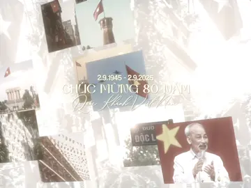 l2.9.1945 - 2.9.2025l CHÚC MỪNG 80 NĂM QUỐC KHÁNH VIỆT NAM🇻🇳❤️#quockhanhvietnam #jmyfw୨ৎ #thorju🐰 #xh 