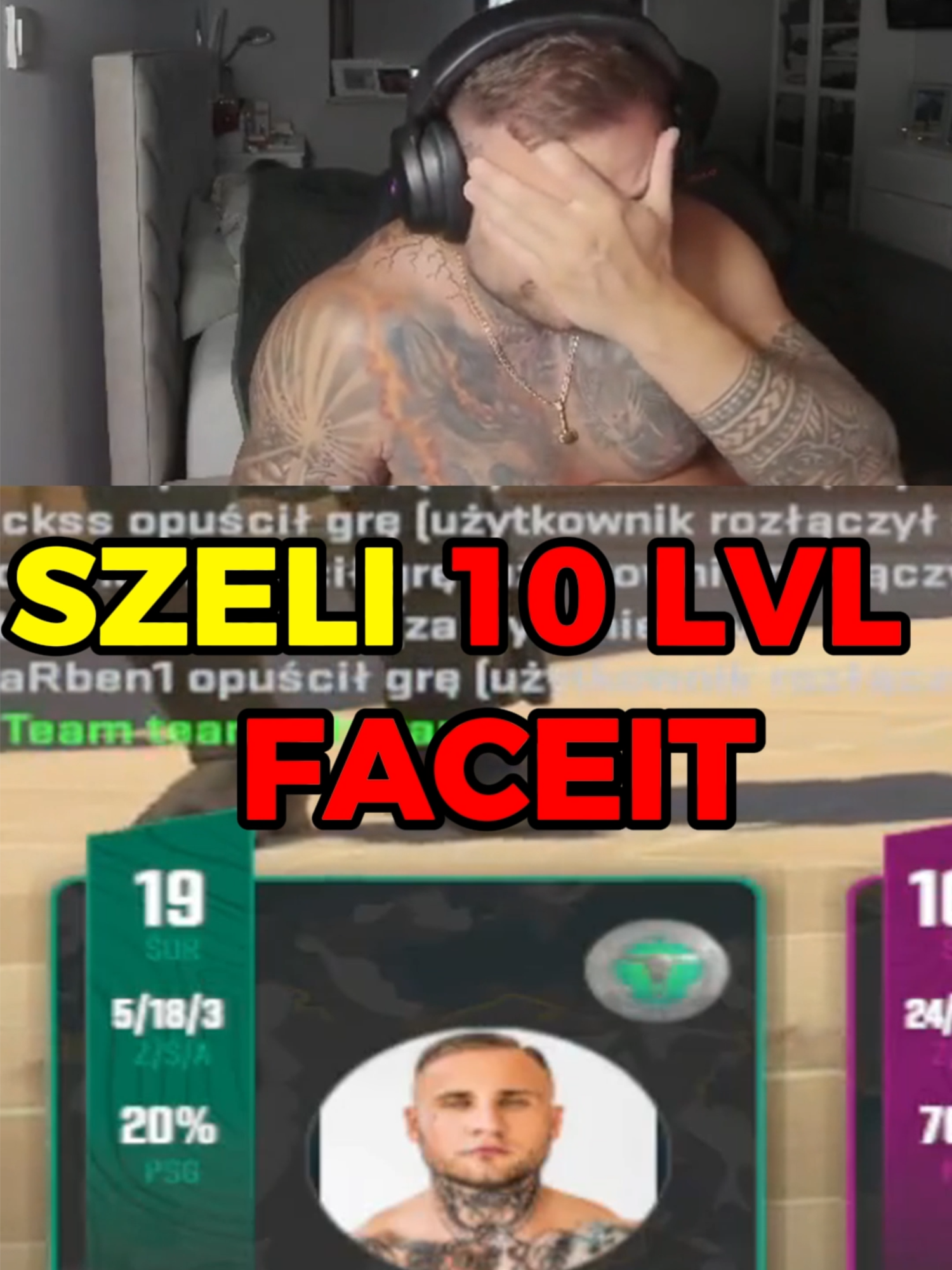 SZELIGA 19 ADR? #szeliga #szelioficjalnie #szeli #szelis #10lvlfaciet #aimycs #cs2 #shotycs2