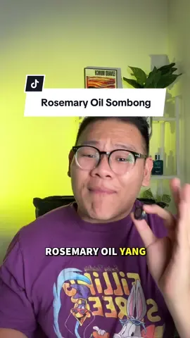 Rosemary oil sombong yang PO MULU!!! #haircare #hairtok #rosemaryoil 
