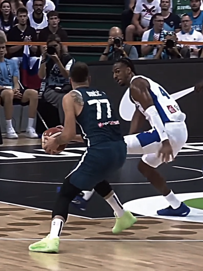 Luka was unstoppable against France 😤🔥 #edit #lukadoncic #eurobasket #lukamagic #foryoupage 