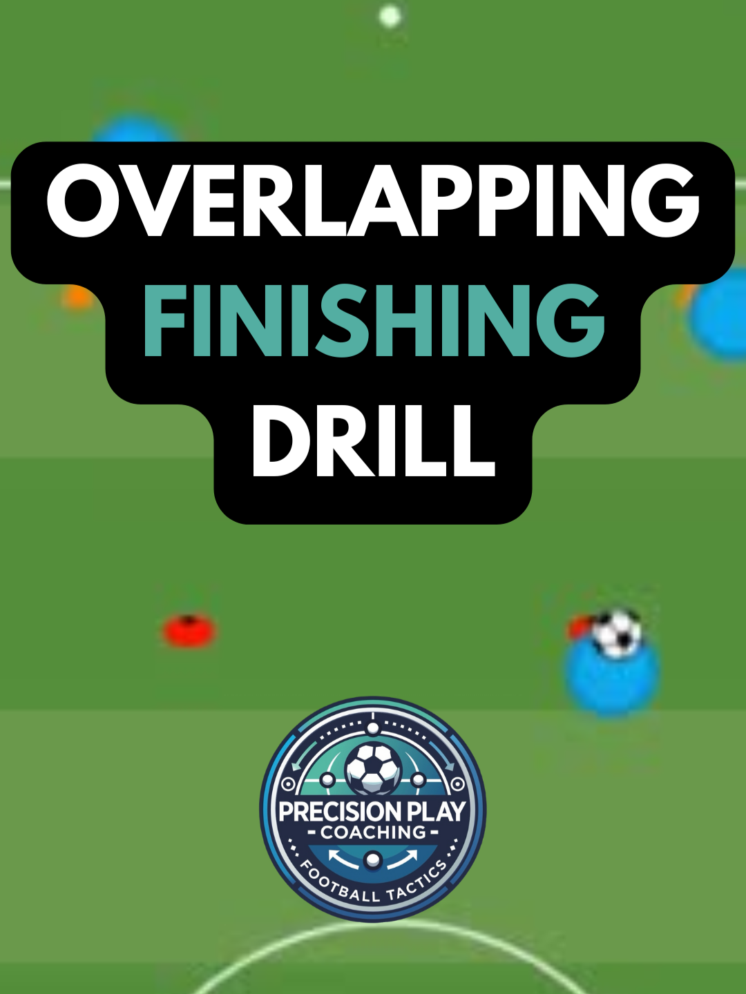 ⚡ Overlapping Finishing Drill | Combination Play & Finishing A sharp, game-realistic practice to develop overlapping runs, timing, and finishing under pressure. Setup: Use a full-size goal with a goalkeeper. Place two cones just outside the 6-yard box (left & right). Place two angled cones 8–10 yards outside the box (wide positions). Two players start on either side at the wide cones. How It Works: The ball begins with one wide player. They control, receive, and dribble towards their inside cone. At the same time, the other wide player makes an overlapping run around them. The ball carrier passes into the overlapping runner, then makes a forward run into the box. The overlapping player delivers a pass (cross/layoff) into the runner’s path for a quick finish on goal. Reset and repeat with roles switching. Coaching Focus: ✅ Timing of overlaps — go at the right moment ✅ Crisp, well-weighted passes in stride ✅ Communication between players (eye contact & triggers) ✅ Sharp finishing inside the box ✅ Encourage game speed — replicate match situations 📌 A great attacking drill to work on wide combinations and striker movement in the box. #footballtraining #soccerdrills #footballcoaching #soccercoach #youthsoccer #attackingdrills #footballpractice #soccerlife #finishingdrill #overlappingrun #combinationplay #footballskills #soccerdevelopment #skilldrills #soccerfundamentals #coachingfootball #soccerplayers #footballfitness #soccerintelligence #soccertrainingtips #attackingplay #footballers #soccereducation #precisionplaycoaching #soccerwarmup #forwardmovement #goalscoring