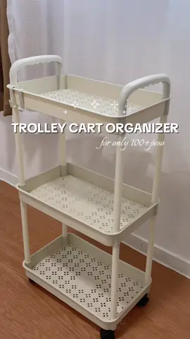 3 Layers trolley cart organizer very useful at affordable talaga 🥰 #trolleycartorganizer #trolleycartwithwheels #homeessentials #durabletrolleycart #affordabletrolley 