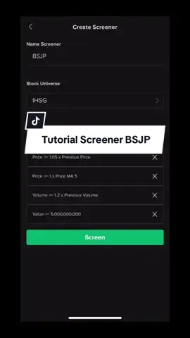 Replying to @Eka Masih ada yang bingung gak?🤔 #investasisaham #belajarsaham #screenerBSJP #stockbit 