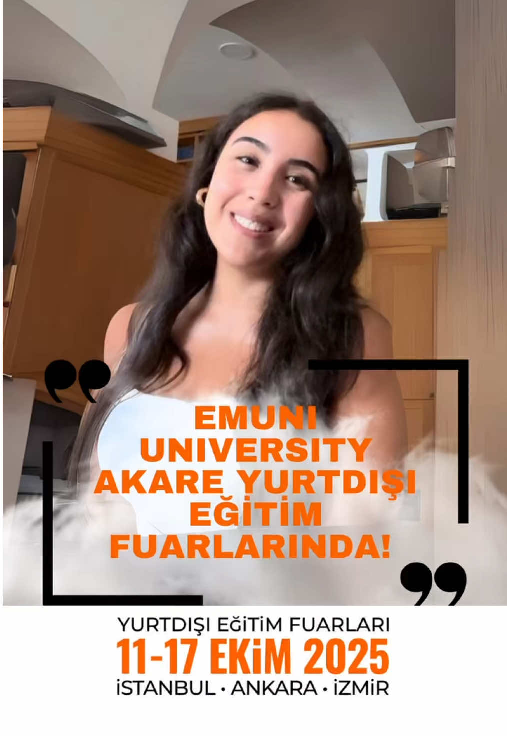 EMUNI University’de Yüksek Lisans ve Araştırma Fırsatlarıyla Akare Yurtdışı Eğitim Fuarları’nda! 🌍🌍 Avrupa’nın kalbinde, güçlü akademik ağ ve kültürel çeşitliliğin keyfini çıkararak, İngilizce Master ve araştırma programlarımızla kariyerinize yeni bir yön verin! 🚀 Türk Öğrenciler İçin Özel Fırsatlar: ✔️ %10 Erken Kayıt İndirimi – Belirlenen son başvuru tarihinden önce yapılan başvurular için geçerli! ✔️ Burs İmkanları – Akademik başarıya göre seçili programlarda öğrenim ücreti indirimleri ve muafiyetler. Bu fırsatları kaçırmayın! Yüksek lisans ve araştırma yolculuğunuzu EMUNI University ile başlatın. 🌍 📌 Fuar Takvimi: 🌟 İstanbul Avrupa 🗓️ 11-12 Ekim 2025 ⏰ 14:00 - 18:00 📍 İstanbul Kongre Merkezi 🌟 İstanbul Anadolu 🗓️ 13 Ekim 2025 ⏰ 14:00 - 18:00 📍 Bostancı Dedeman Hotel 🌟 Ankara 🗓️ 15 Ekim 2025 ⏰ 14:00 - 18:00 📍 Sheraton Hotel 🌟 İzmir 🗓️ 17 Ekim 2025 ⏰ 14:00 - 18:00 📍 Ege Palas Business Hotel 🎟️ Ücretsiz davetiye için: akare.com.tr @EMUNI University 