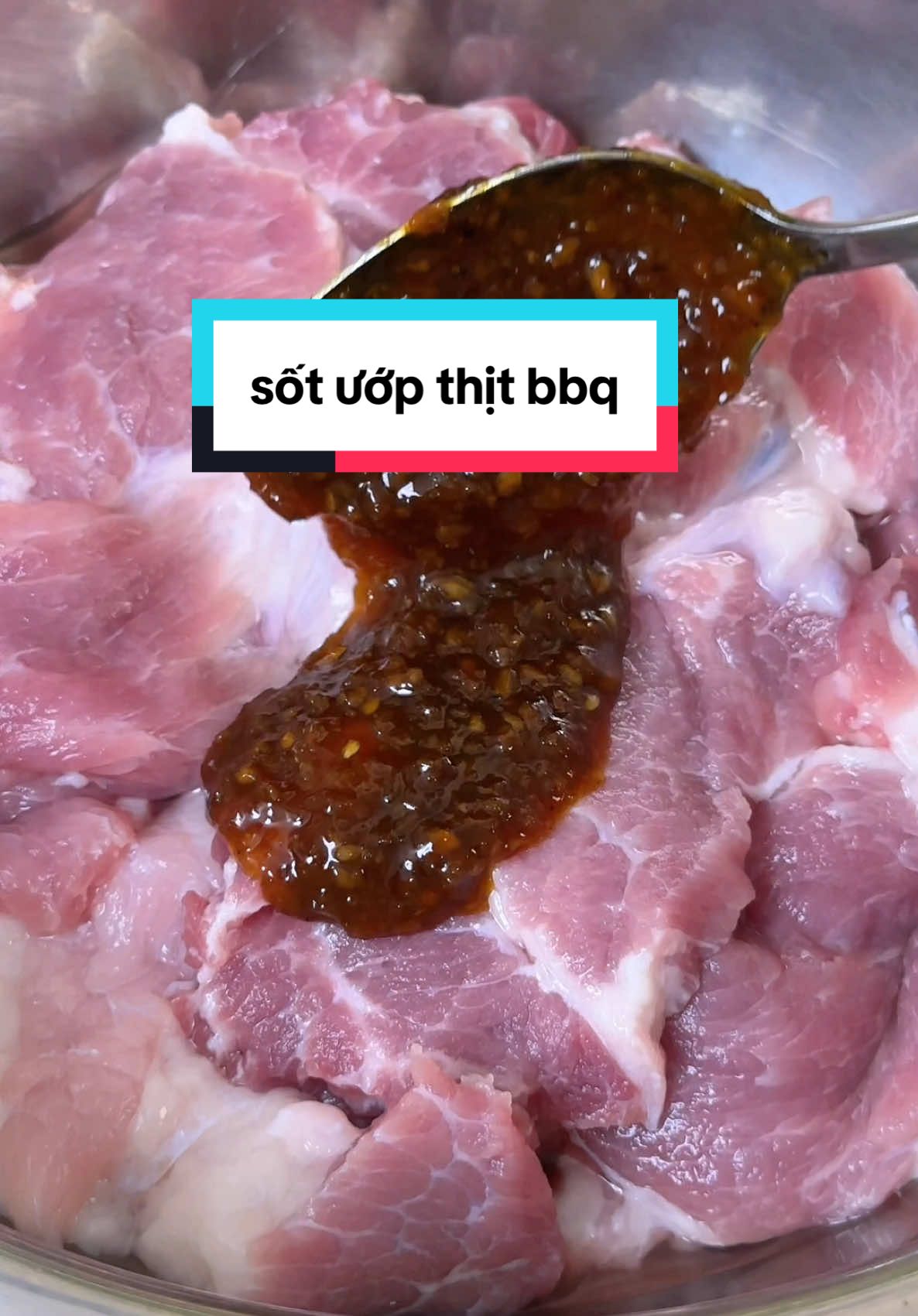 sốt ướp thịt cho dĩa cơm tấm chuẩn vị đây ạ #duyenoioi #food #ancungtiktok #reviewfood #sotthitnuong #thitnuongbbq 