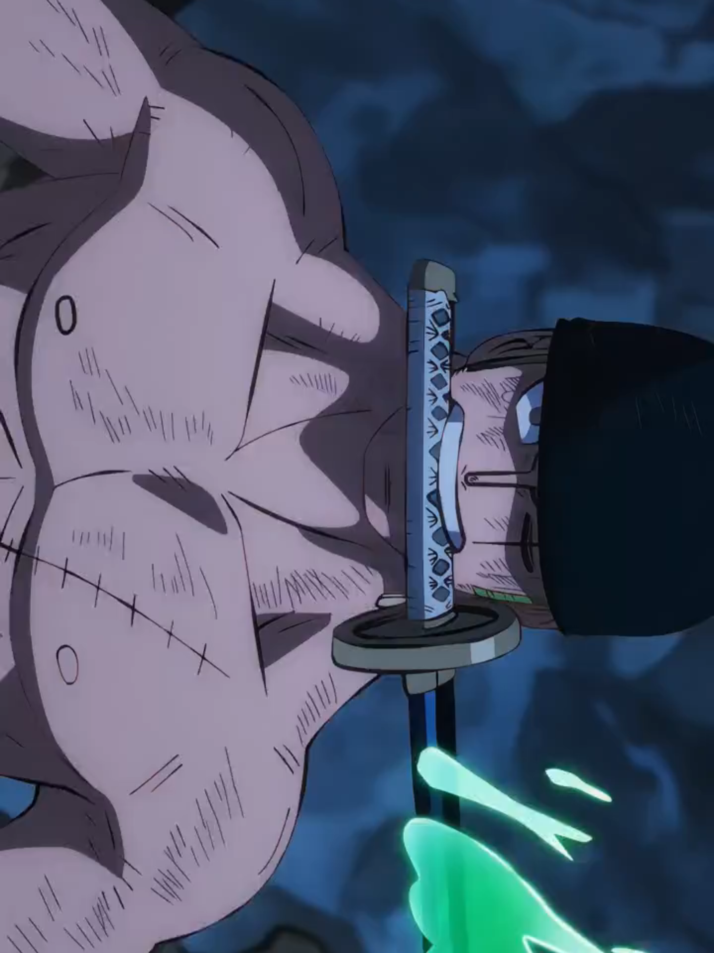 Roronoa Zoro in 4k format video #onepiece  #roronoazoro  #4knime 