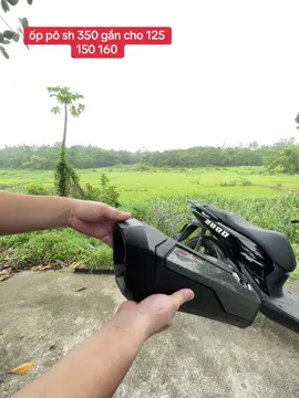 ốp pô sh350 gắn cho sh125 sh150 #sh160 lắp đặt zin tăng độ cứng cáp và độ chắc chắn tăng độ thẩm mỹ #sh  #sh150  #xuhuong  #xuhuong 