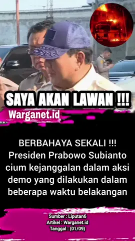 Kecurigaan Presiden Prabowo Subianto. 01/09 #demo #unjukrasa #massa #rusuh #prabowo 