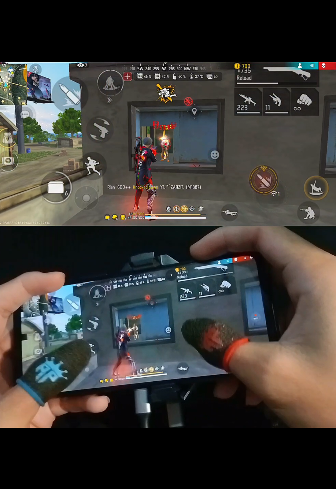 secanduu ini kretek kretekk😋😋 @Sarung Jempol King @RianLivee #rianellkretekk #ytRianGOD #free_fire 