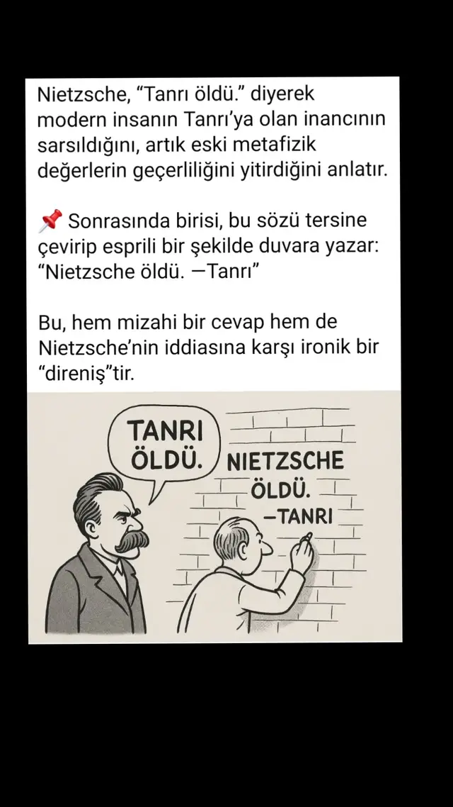#Tanrı öldü 