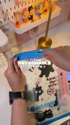 This case is so cute yet vv functional!!  #detachablecase #ipadcase #yfoldcase #applecase 