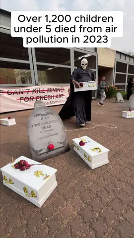 No child should have to grow up fighting for their right to breathe clean air. No parent should have to bury their baby because leaders chose profits over people. We need urgent action to end deadly air pollution now. Share this & demand accountability. #CleanAir #ClimateJustice #PollutersPay