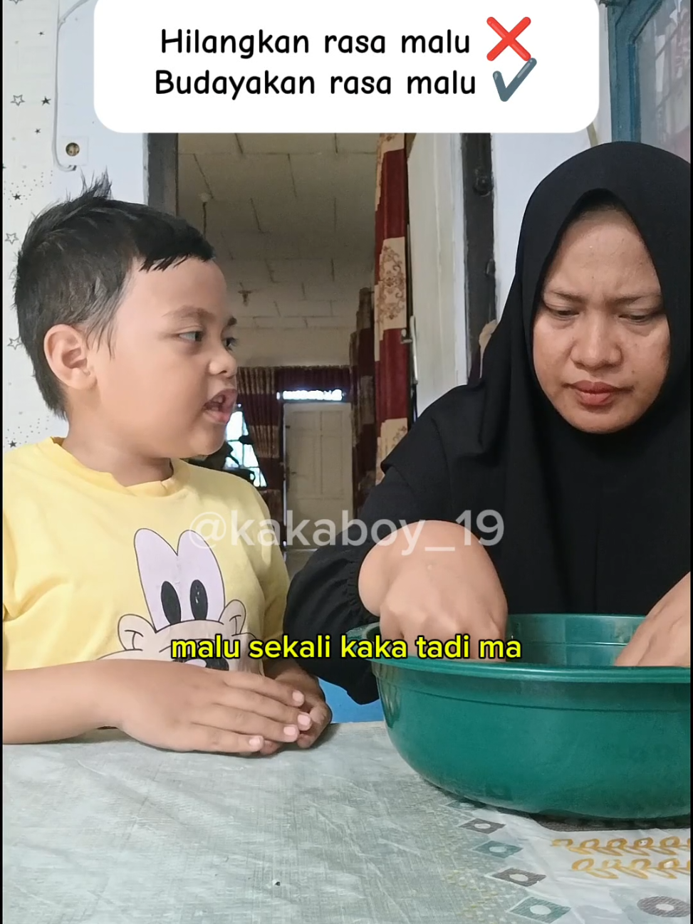 Budayakan rasa malu untuk hal hal ini...  #masyaallahtabarakallah  #anak  #lucu 