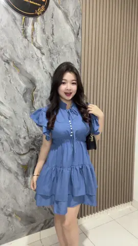 This Dress is soo Cutee🎀🩵  jangan sampe Ketingalan Guys buruan cek skrng 🥰 #dress #dresses #dressoutfit #fyppppppppppppppppppppppp #follow 