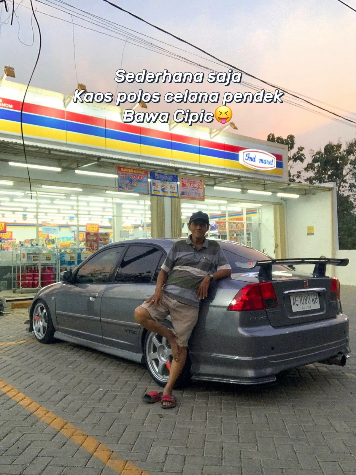 Cipic with Bapak🤩 #motuba #fyp #civic #civices #fypage #mojokerto #vtis #vti #honda #hondacivic #ferio #ferioindonesia #civicfd #hondaindonesia #lancer #evo4 #dakar #reborn #brio #jazz #accord #jdm #capcut 