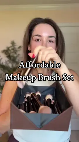 20 high quality make up brushes for under $20 right now?! I love this set!!! Would make such a great Christmas gift 🎁  #makeupbrushes #makeupforbeginners #beautyhacks #beautyinfluencer #microinfluencer 