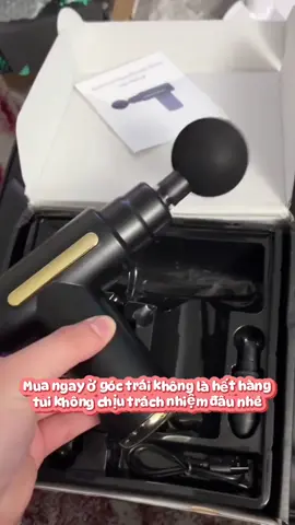 Chiếc máy massage cầm tay phù hợp cho dân văn phòng, người già hay đau mỏi nè❤️❤️❤️#maymassage #maymassagecamtay 