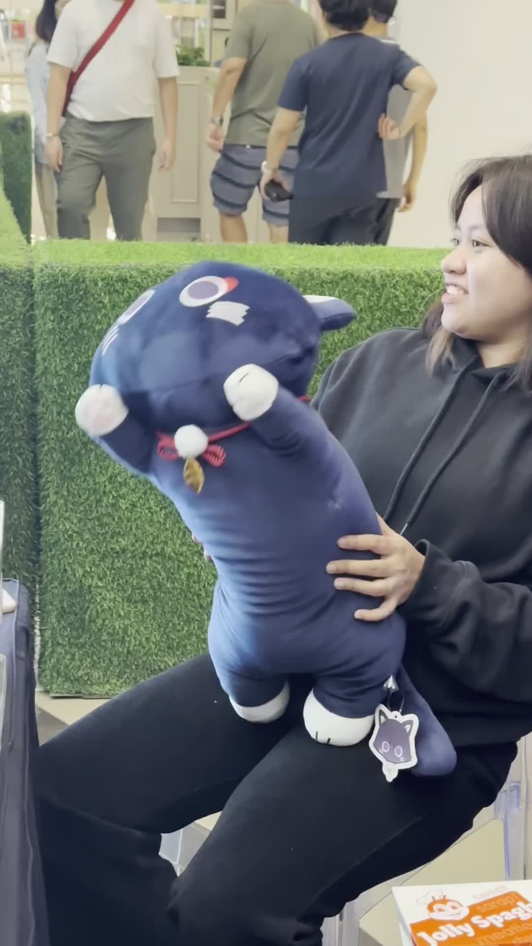 I have the one and only 24 carat gold L̶a̶b̶u̶b̶u͟ Scarameow Plush! #TatakAezer #Aezer #GenshinImpact #Scarameow #ScarameowPlush