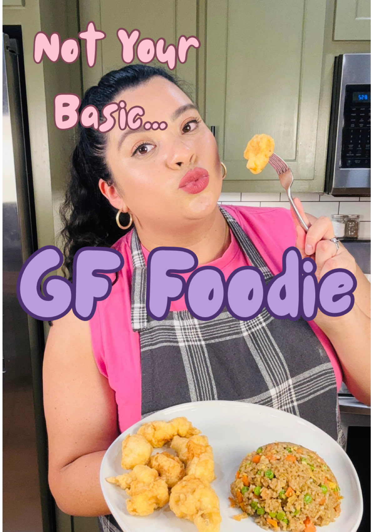 ✨ 𝐖𝐡𝐚𝐭’𝐬 𝐟𝐨𝐫 𝐝𝐢𝐧𝐧𝐞𝐫 𝐭𝐨𝐧𝐢𝐠𝐡𝐭?✨ Gluten-free Sweet & Sour Chicken 🍗  with fried rice on the side 🥢 𝐑𝐞𝐜𝐢𝐩𝐞 👇 Gluten-Free Sweet & Sour Chicken (Serves 4, all ingredients from Ingles) 𝐂𝐡𝐢𝐜𝐤𝐞𝐧 𝐁𝐚𝐭𝐭𝐞𝐫 	•	1 cup Gluten-Free Bisquick Mix 	•	1 cup unsweetened almond milk 	•	1 ½ Tbsp vegetable oil 	•	1 egg 	•	Chicken tenders cut into thirds 𝐒𝐰𝐞𝐞𝐭 & 𝐒𝐨𝐮𝐫 𝐒𝐚𝐮𝐜𝐞 	•	1 cup pineapple juice 	•	2 Tbsp rice vinegar  	•	1 ½ Tbsp gluten-free soy sauce (La Choy) 	•	¾ cup sugar 	•	2 Tbsp cornstarch 	•	2 Tbsp water 	•	1–2 drops red food coloring (optional) 𝐃𝐢𝐫𝐞𝐜𝐭𝐢𝐨𝐧𝐬 	1.	Mix Bisquick, milk, oil & egg. Coat chicken in batter. 	2.	Fry chicken in oil on medium heat until lightly golden. Let rest, then fry again until crispy golden brown. 	3.	For sauce: In a saucepan, combine everything except cornstarch & water. Dissolve cornstarch in water, add to pan, whisk until thick. 𝐅𝐫𝐢𝐞𝐝 𝐑𝐢𝐜𝐞 	•	2 cups jasmine rice + 3 cups water (rice cooker) 	•	4 eggs 	•	Frozen veggies (peas & carrots) 	•	Soy sauce to taste Scramble eggs in oiled wok, toss in veggies, then rice & soy sauce. Mix well and enjoy! #greenvillesc #glutenfreefood #fyp #glutenfree #chinesefood 