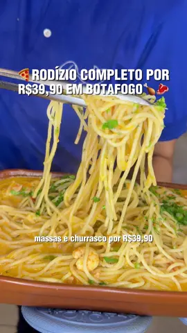 RODÍZIO COMPLETO POR R$39,90 EM BOTAFOGO! 🍽️   No Peixada Botafogo, você encontra um rodízio diversificado e acessível, perfeito para quem quer comer bem sem gastar muito.   INCLUI:   🍕 Pizzas (salgadas e doces)   🍗 Carnes e Aves: Isca de frango, frango à passarinho, linguiça, medalhão de frango, filé de coxa e petisco de alcatra.   🥟 Petiscos: Pastéis (carne, queijo, camarão), pão de alho, fritas.   🍝 Massas e Risotos: Opções variadas para todos os gostos.   🦐 Pratos Quentes: Bobó de camarão.   🍨 Sobremesa: Sorvete para fechar com doçura.   FUNCIONAMENTO DO RODÍZIO:   ⏰ De segunda a sábado, a partir das 18h.   💵 Preço: R$39,90 por pessoa.   ENDEREÇO:   📍 R. Real Grandeza, 216 – Botafogo, Rio de Janeiro (próximo ao metrô Botafogo).   POR QUE IR?   - Variedade imbatível: Mais de 15 opções de pratos e petiscos.   - Preço justo: Ideal para grupos, famílias ou happy hour pós-trabalho.   - Localização prática: Fácil acesso de metrô e ônibus.   👉 Chama a galera, marca quem vai com você e aproveite!   👉 Dúvidas? Chama o @peixadabotafogo no direct!   #ondecomernorio