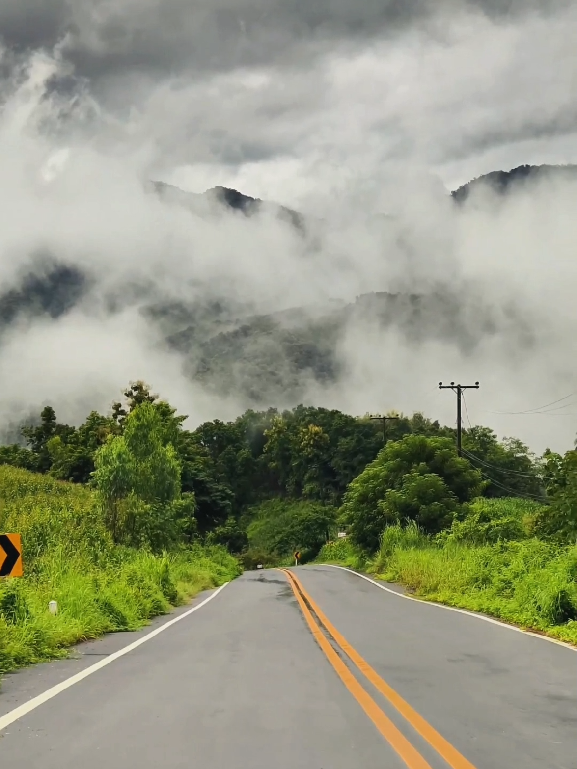 เส้นทางฮีลใจในหน้าฝน ถนนสาย 1342 บ้านปากห้วยอ้อย จ.แพร่ 🌿💚 #Tiktokพาเที่ยว #เพลงเพราะ #การเดินทาง #ความสุข #วิวสวย 
