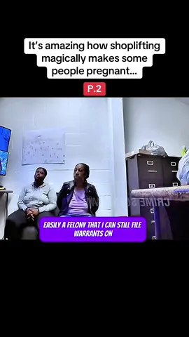 It’s amazing how shoplifting magically makes some people pregnant…#cops #police #law #fyp #crime 