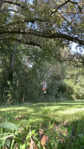 Sage made me a swing🌳 ⛅️💞 