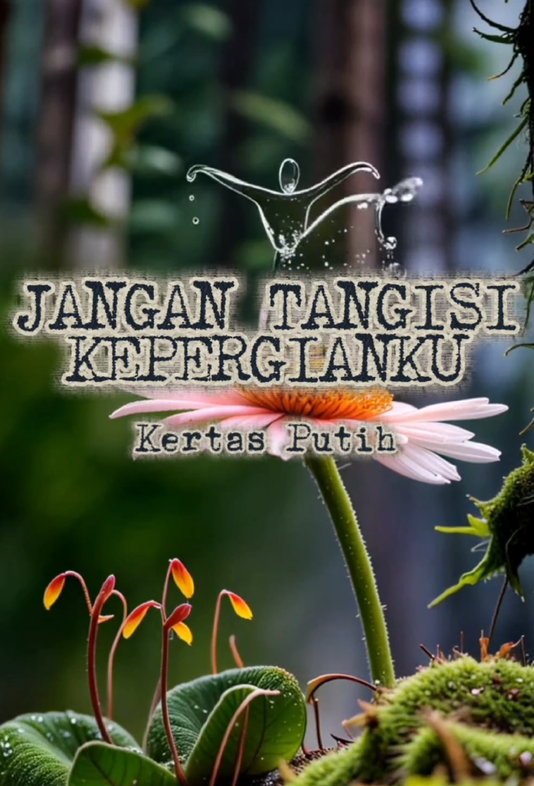 JANGAN TANGISI KEPERGIANKU/YT Kertas putih #jangantangisikepergianku  #fyp  #fypシ゚viral🖤tiktok  #lagutrending  #laguviral 