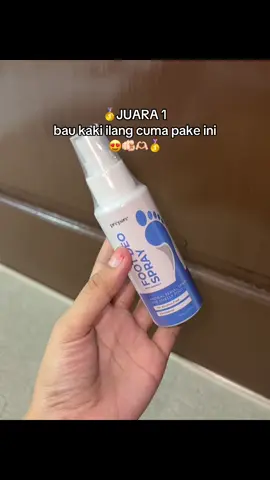 hempas bau kaki🫶🏻😍#footdeospray #penghilangbaukaki  