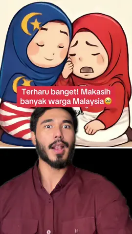 Makasih banyak buat warga Malaysia 🇲🇾❤️🇮🇩 🥹  Semoga Allah limpahkah negara kita kemakmuran dan kebahagiaan.  Hari hari kita memang sering begadoh tp kalo salah satunya ada yang sakit pasti kesepian jadi gada temen gadoh lagi hahaha, emang sepatutnya begitu lah kalo abang adek kan? 😅 #malaysia #indonesia #dpr #demo #netizen 