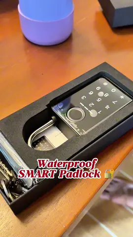 Less hassle na mag unlock sa gate! Inteoducing the Waterproof Fingerprint Smart Padlock! 🤩 plus app controlled. #smartlock #smartpadlock #padlock #smarthome #fingerprintlock #waterproofpadlock #waterproof 