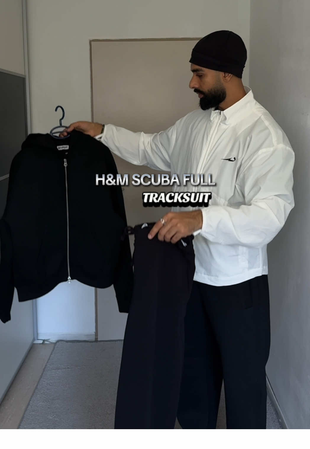 This SCUBA Tracksuit H&M !!!!!!#mensfashion #fashiontiktok #streetwear #hundm#scubatracksuit @Numeris 👟