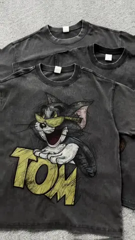#tomcat #tomandjerry #streetwear #kaosoversize #OOTD      OOTD Viral di TikTok! Kaos Tom Cat Unisex, Nyaman & Auto Kece 🔥