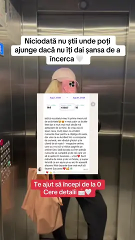 Produsele digitale sunt deja create și sistemul e pregătit pentru tine 🤍 Tot ce ai nevoie este un telefon și  curajul de a începe 🤍  Lasă mi un mesaj și îți explic cum poți începe și tu de la 0 ✨❤️ #digitalmarketing #tiktokromania #mamica #mamicipetiktok #lucrezdeacasa 