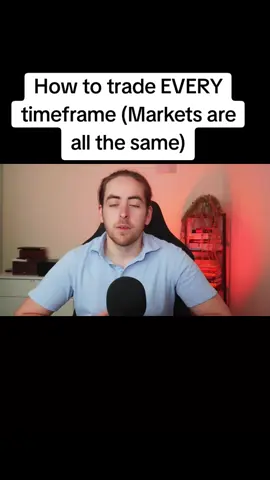 How to trade EVERY timeframe (Markets are all the same) #foryou #fyp #foryoupage #viral #forex 