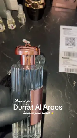 Mais uma reposição para decant, Durrat al Aroos, mais vendido desse mês na nossa loja, corre aproveitar ✅ #PerfumeÁrabe #dur #rat #arrows 
