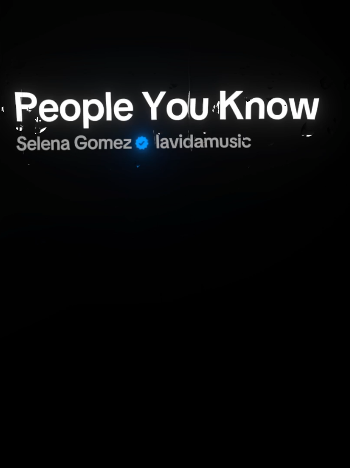 People You Know #lyrics #songs #music 