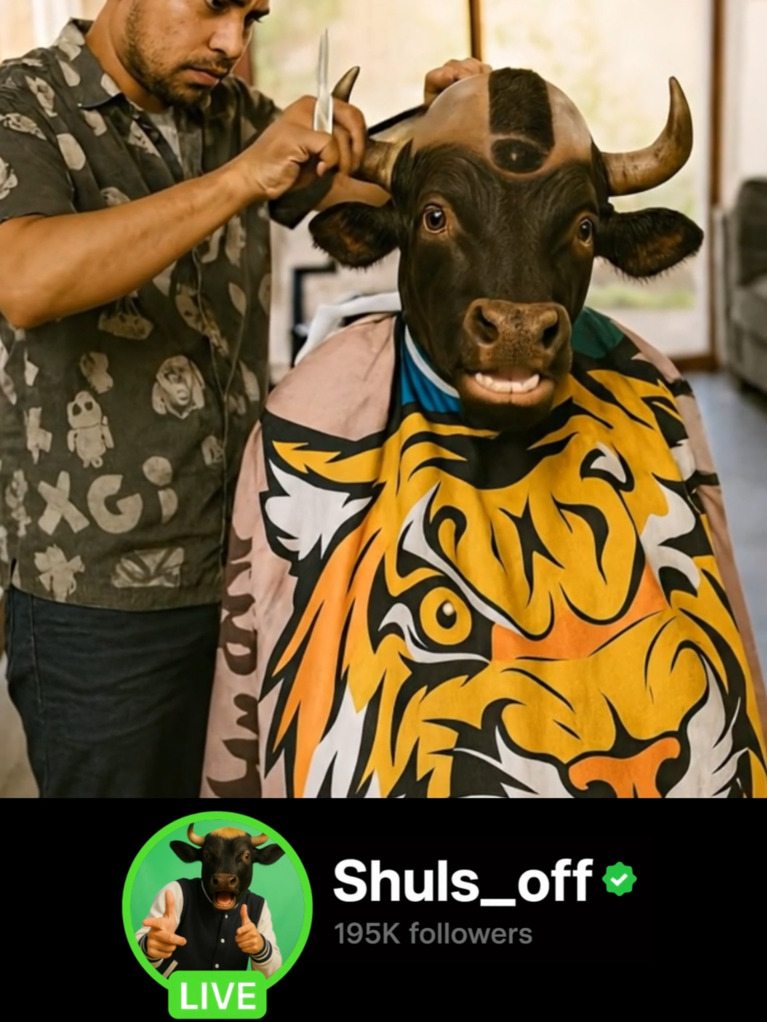 @shuls_y se hace un cambio de Look. #IA #InteligenciaArtificial #PersonajesIA #CreadoConIA #videoconian #contenidoIA #KickStream #KickEspañol #KickLatino #StreamConIA #PersonajesDigitales #TendenciasIA #FuturoDigital #CreatividadIA #shuls